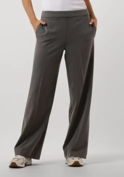 SELECTED FEMME grijze pantalon slfemma-tara mw wide pant>DAMES Co-Ord Sets|Broeken
