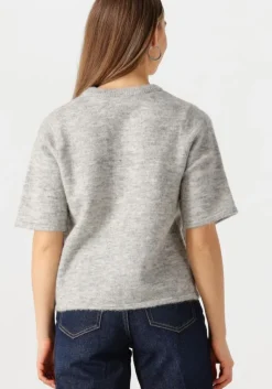 SELECTED FEMME grijze top slflulu 2/4 knit cardigan><noscript><img width=