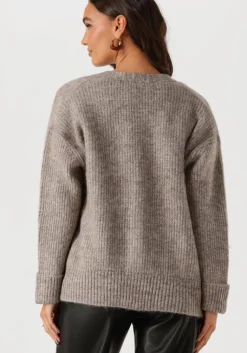 SELECTED FEMME grijze vest slfalva ls knit cardigan><noscript><img width=