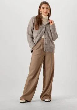 SELECTED FEMME grijze vest slfalva ls knit cardigan><noscript><img width=