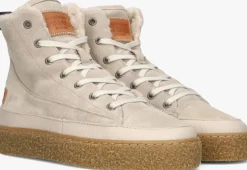 SHABBIES grijze hoge sneakers chewy lily><noscript><img width=