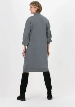 SIMPLE grijze midi jurk blair><noscript><img width=
