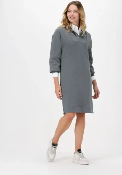 SIMPLE grijze midi jurk blair><noscript><img width=
