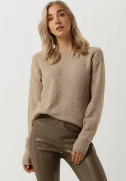 SIMPLE grijze trui ellena knit-vis-22-3>DAMES Truien & Vesten