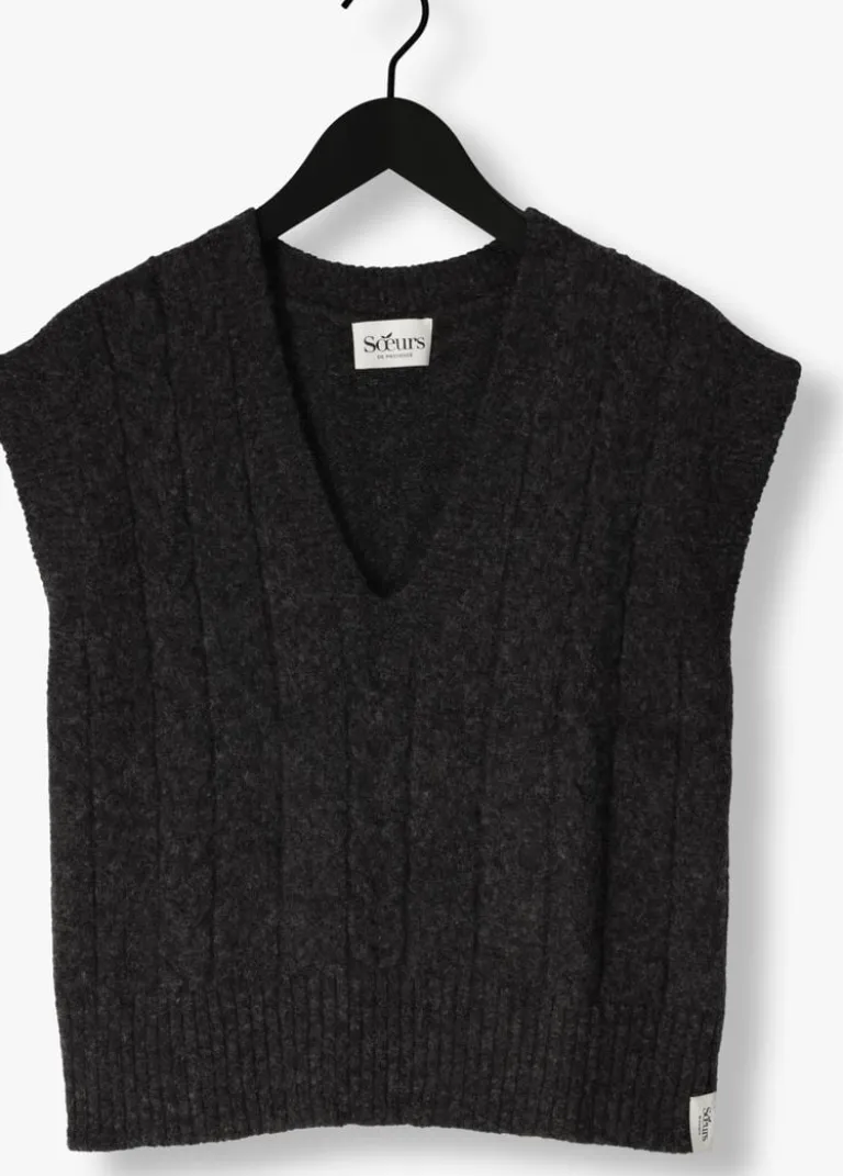 SOEURS DE PROVENCE grijze top pauline spencer>DAMES Tops & T-Shirts