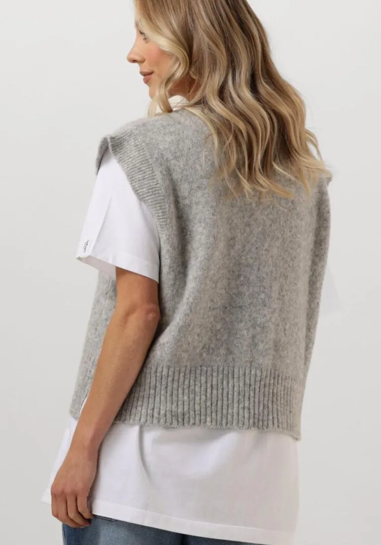 SOEURS DE PROVENCE grijze top pauline spencer>DAMES Tops & T-Shirts