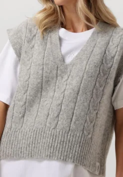 SOEURS DE PROVENCE grijze top pauline spencer><noscript><img width=