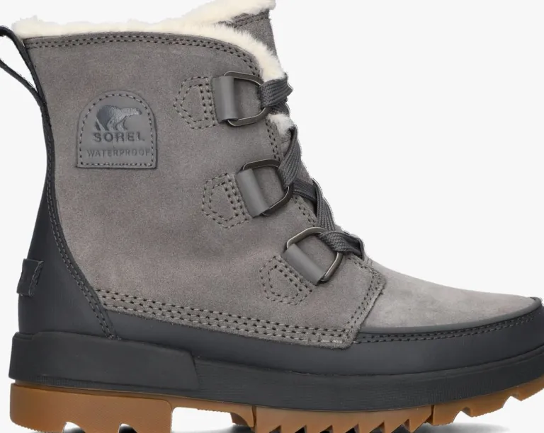 SOREL grijze veterboots torino ii wp>DAMES Boots