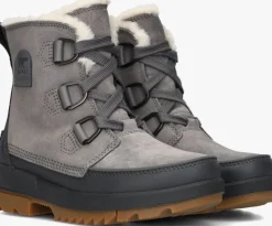 SOREL grijze veterboots torino ii wp>DAMES Boots
