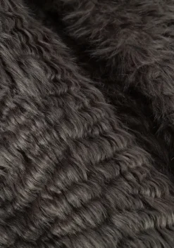 STAND STUDIO grijze faux fur jas nicole coat><noscript><img width=