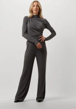 STUDIO AMAYA grijze wijde broek noa pants>DAMES Broeken