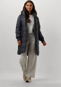 grijze summum trui round neck sweater soft viscose polyamide knit