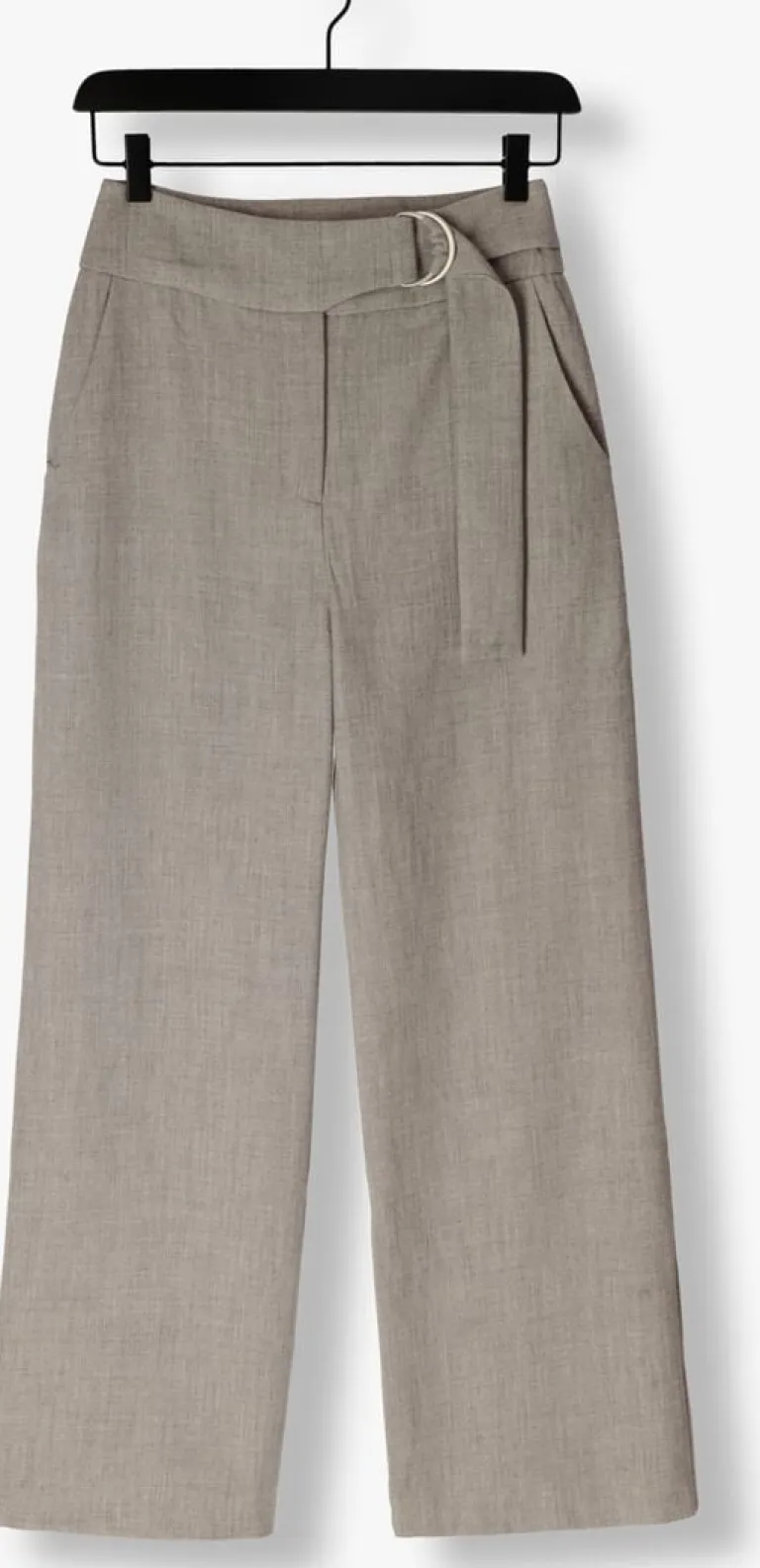SUNCOO grijze pantalon jaime>DAMES Broeken