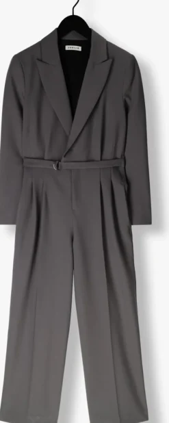 VANILIA grijze jumpsuit chic wide leg jumpsuit><noscript><img width=