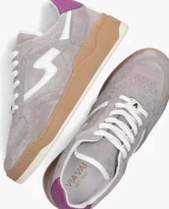 VIA VAI grijze lage sneakers sam levi><noscript><img width=