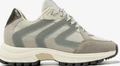 VIA VAI grijze lage sneakers danae bailee>DAMES Sneakers