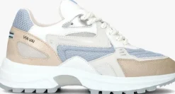 grijze via vai lage sneakers danae noah