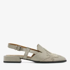 VIA VAI grijze slingbacks jazz vaienna>DAMES Hakken