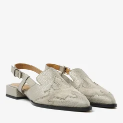 VIA VAI grijze slingbacks jazz vaienna>DAMES Hakken