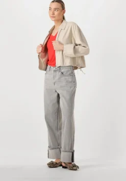 WITHBLACK grijze straight leg jeans wblhazel grey turn up jeans><noscript><img width=