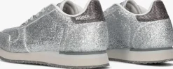 grijze woden lage sneakers ydun icon glitter