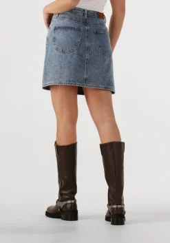 grijze y.a.s. minirok yasaiko mw denim skirt