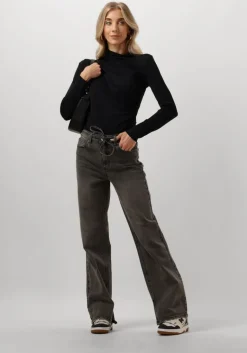Y.A.S. grijze wide jeans yasrina hmw jeans>DAMES Jeans