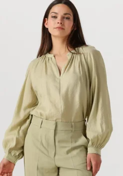 groene aaiko blouses alanza shine vis 511