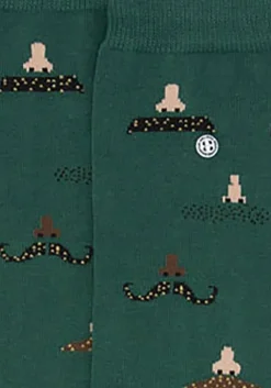 ALFREDO GONZALES e sokken moustaches>DAMES Sokken|Beenmode