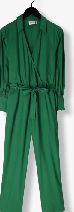 groene another label jumpsuits elly jumpsuit