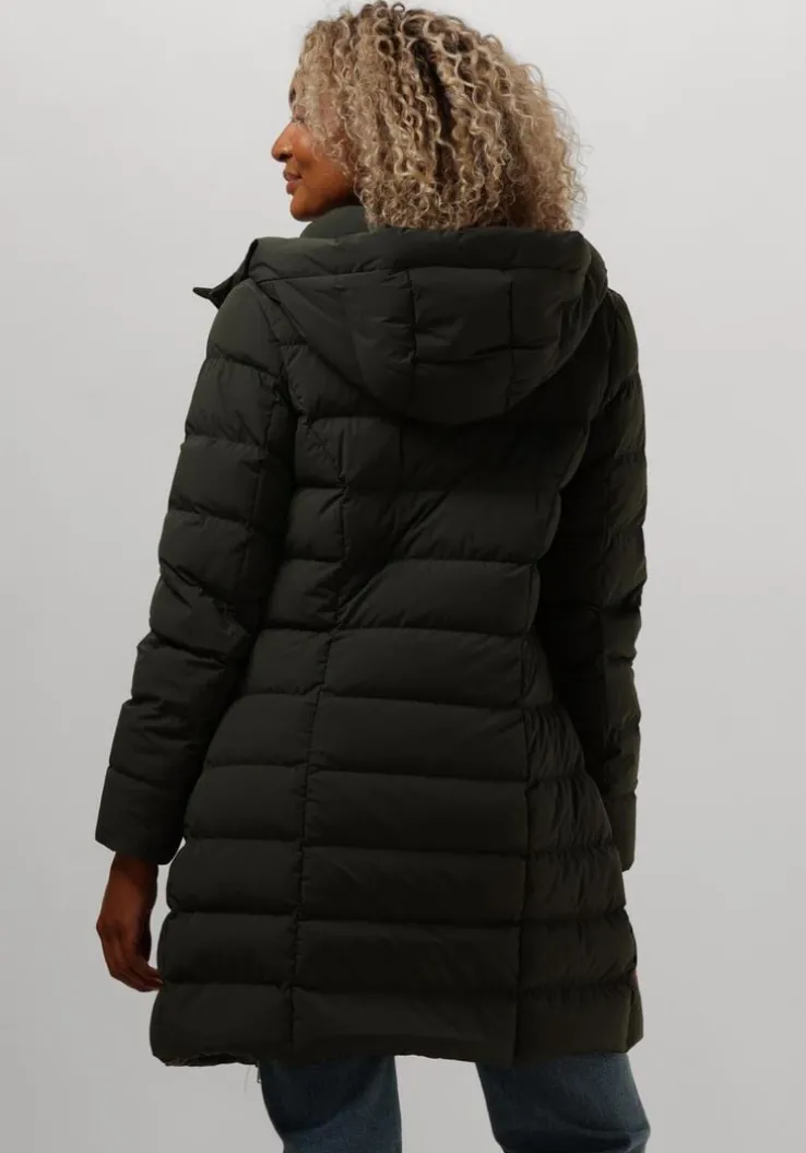 groene beaumont gewatteerde jas polly