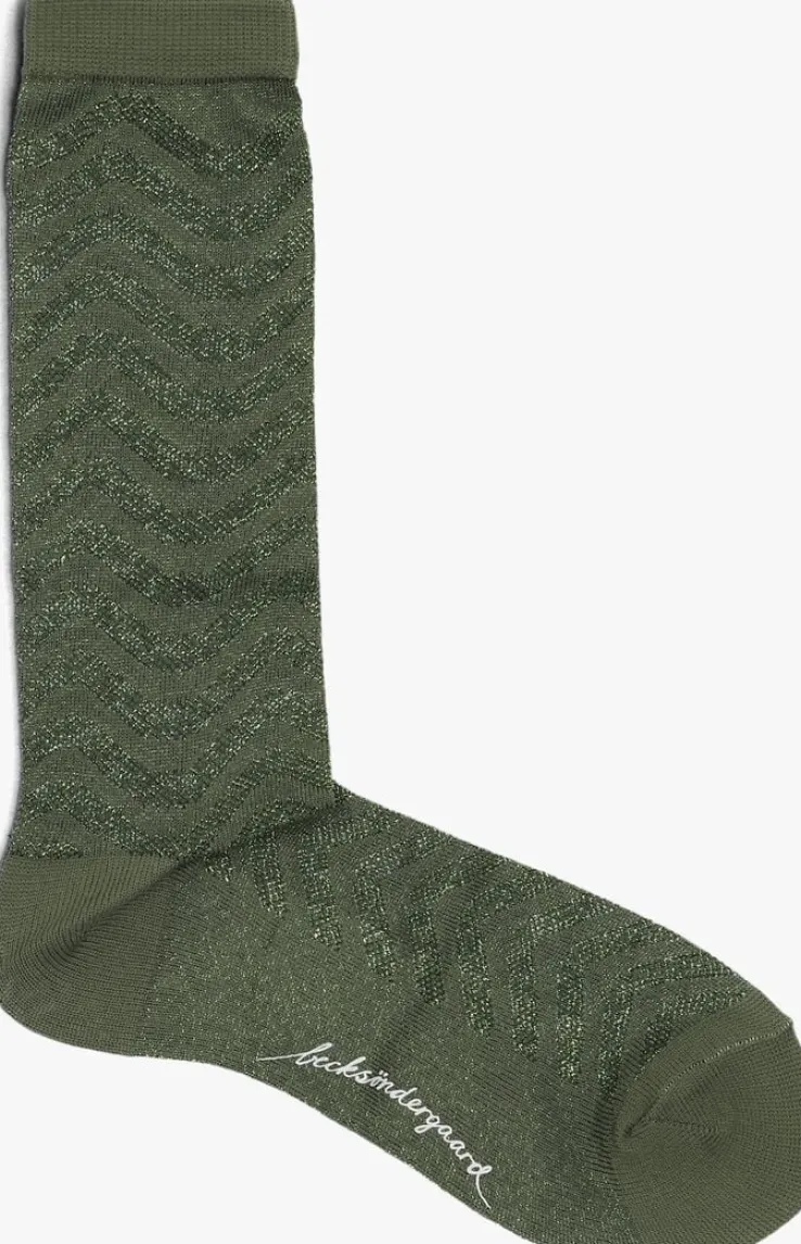 groene becksondergaard sokken mina glitter sock