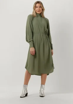 BRUUNS BAZAAR e midi jurk lilli lyra dress>DAMES Jurken
