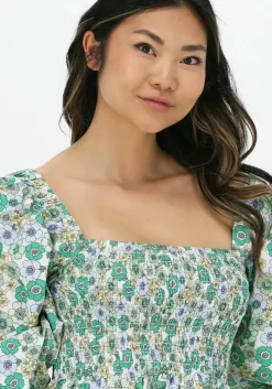 groene envii mini jurk enlori ls dress aop 6731