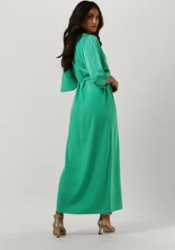 groene freebird maxi jurk wv-wash-satin-vis-23-1