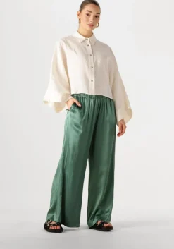 groene greek archaic kori wijde broek 110092