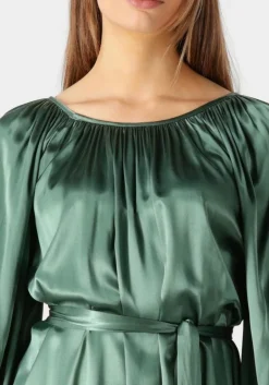 groene greek archaic kori mini jurk 130802