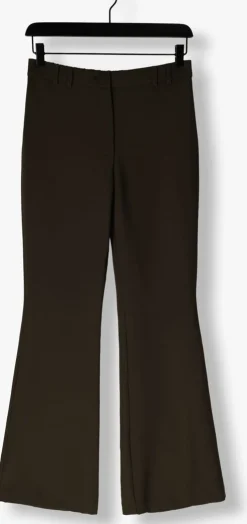 groene janice flared broek flared broek dames tyrone