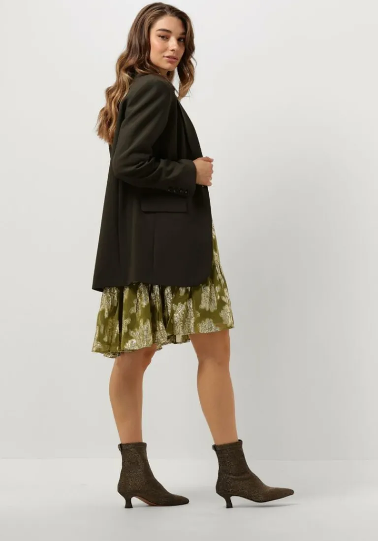 JANICE e mini jurk jurk print lurex jimmy>DAMES Jurken