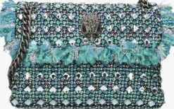 KURT GEIGER LONDON e schoudertas tweed mini kensington>DAMES Schoudertassen