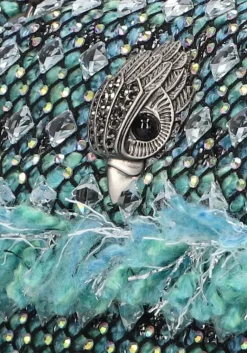 KURT GEIGER LONDON e schoudertas tweed mini kensington><noscript><img width=