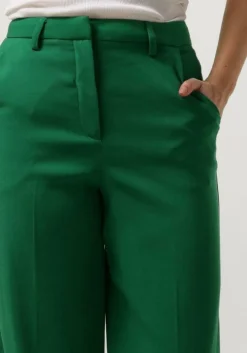 groene minus pantalon livina straight leg pant
