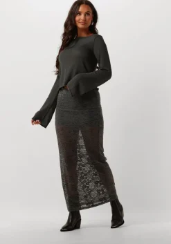 groene modström maxirok tildemd skirt