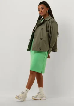 groene my essential wardrobe mini jurk ellemw dress
