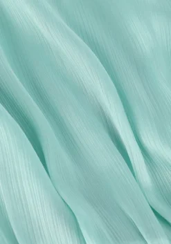 groene na-kd midi jurk balloon sleeve structured midi dress