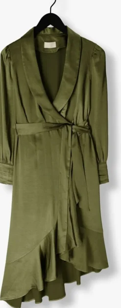 NOTRE-V e midi jurk nv-dorissa satin dress><noscript><img width=