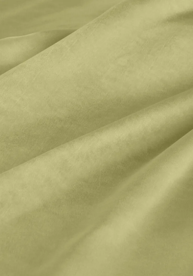 groene notre-v mini jurk nv-doris satin dress