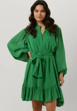 groene notre-v mini jurk nv-blair mini dress