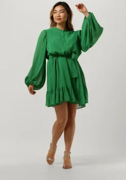 groene notre-v mini jurk nv-blair mini dress
