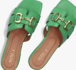 groene notre-v slippers 06 6403